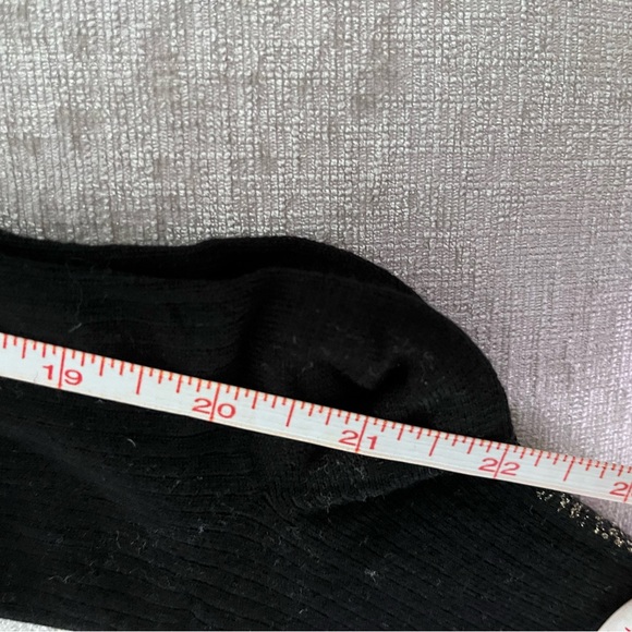 marcoliani uissatd Garter Socks—NWT Black/Gold - Picture 5 of 7